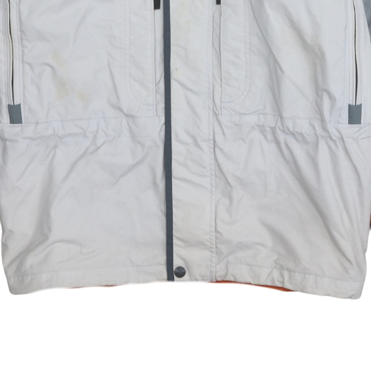 Columbia Men's White Grey XL Interchange Waterproof Ski Jacket