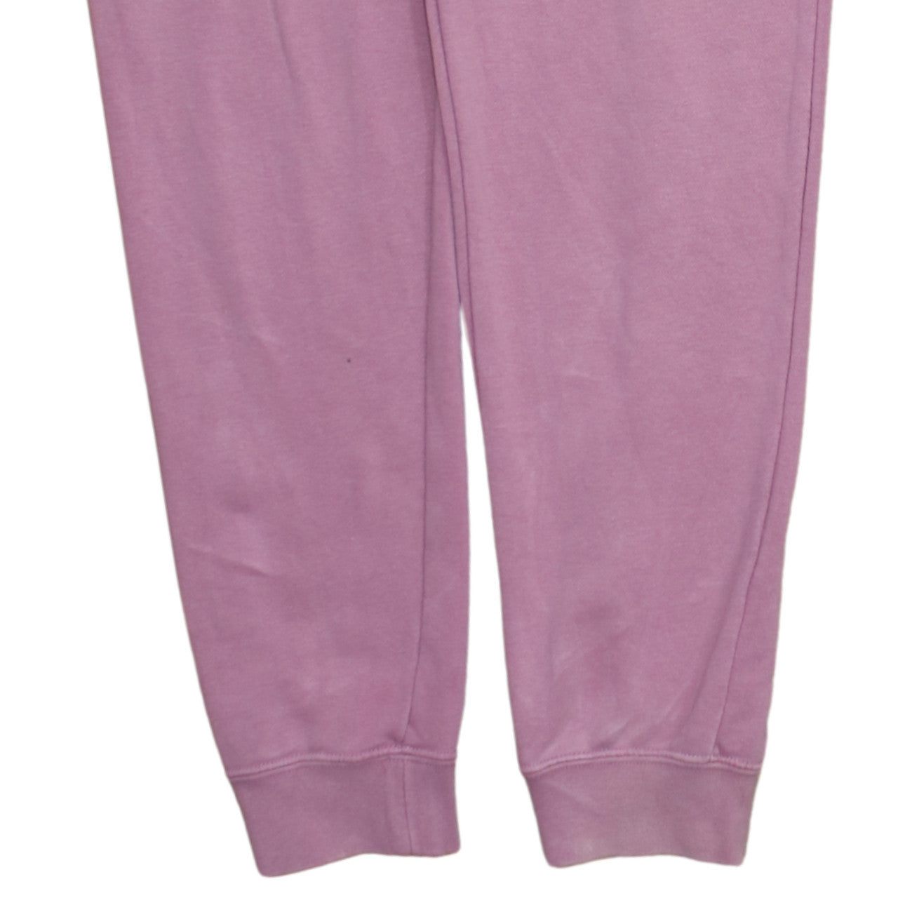 Nike Women Pink Fleece Sweatpants S Tapered Comfort Fit