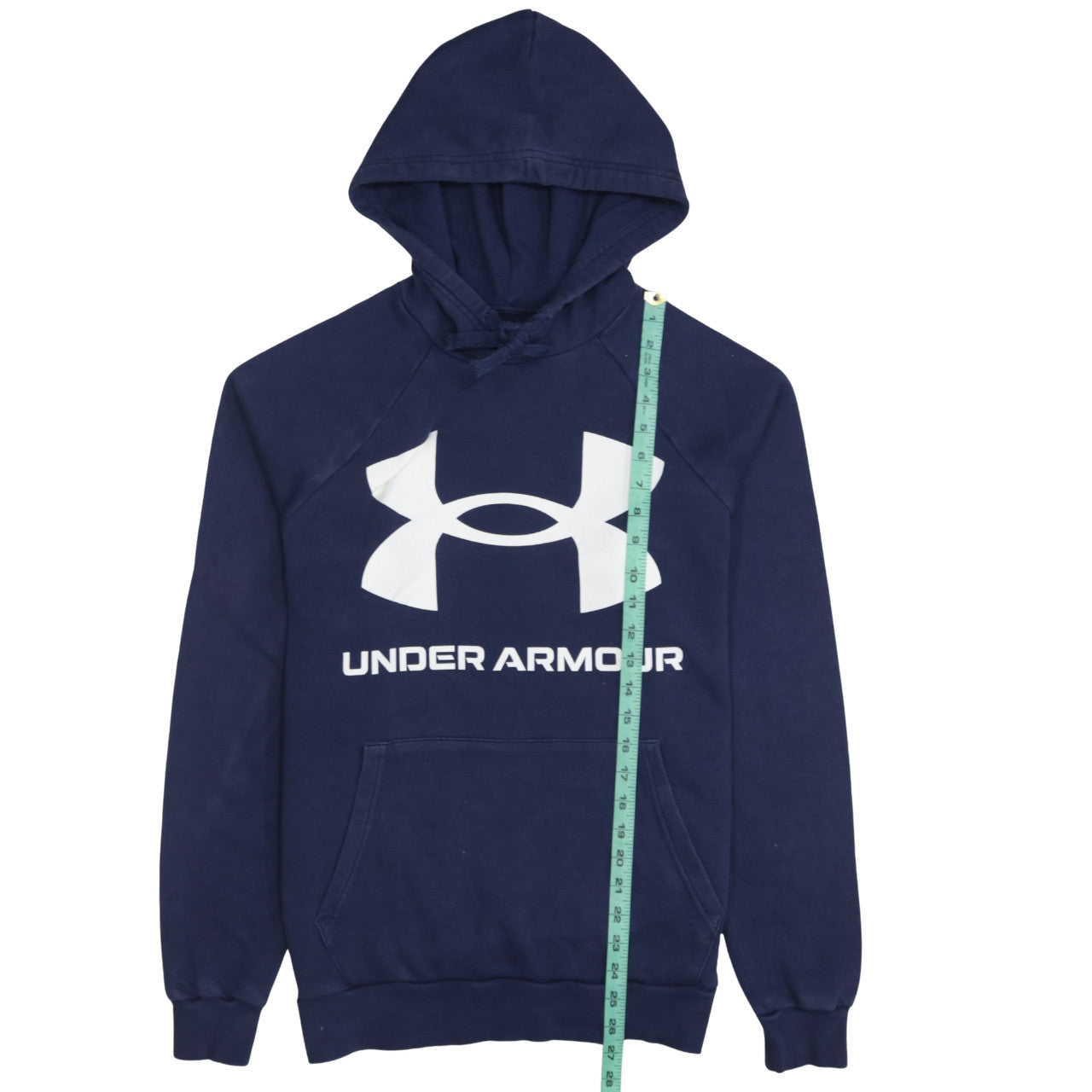 Under Armour Womens Navy Loose Fit Hoodie Size S Pullover Sweatshirt