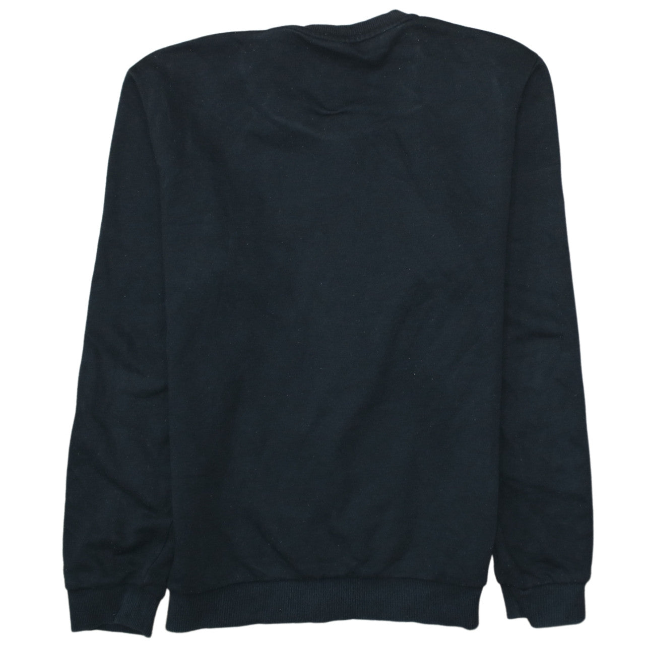 Adidas Men’s Black Small Crew Neck Pullover Sweatshirt