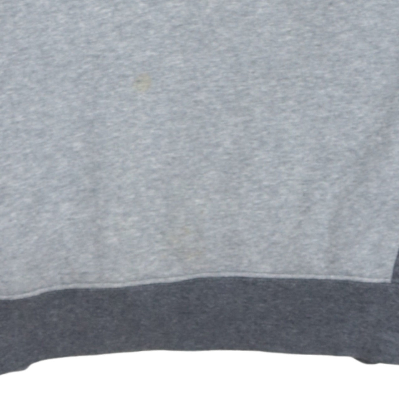 Nike Men's Grey Colour Block Pullover Hoodie Size M