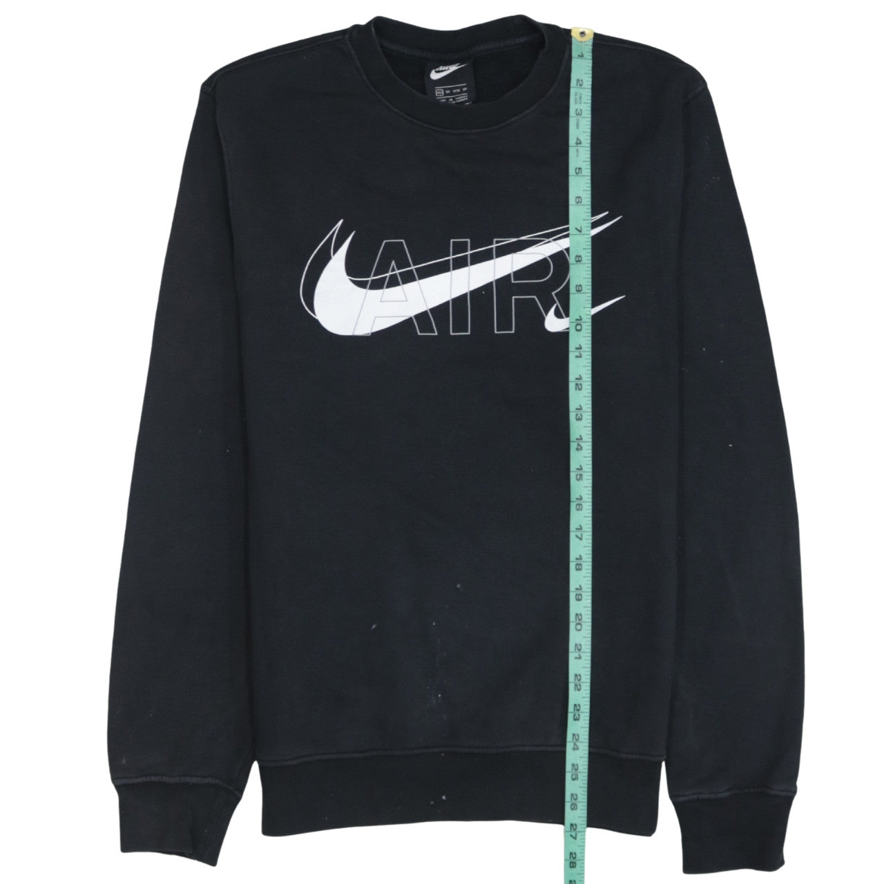 Nike Men's Black XS Air Logo Pullover Sweatshirt