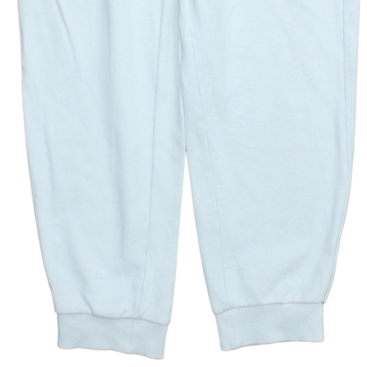 Puma Men’s White Logo Joggers M Drawstring Regular Fit Fleece Pants