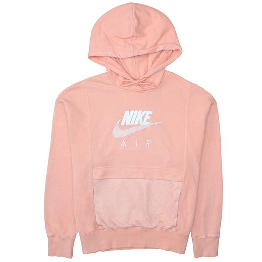 Nike Women’s Pink Air Pullover Hoodie Medium Cotton Blend