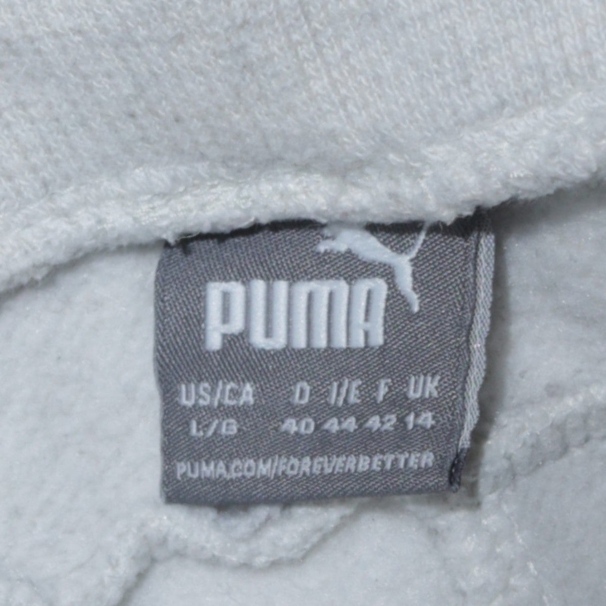 Puma Women’s White Jogger Trousers L Soft Fleece Comfort Fit