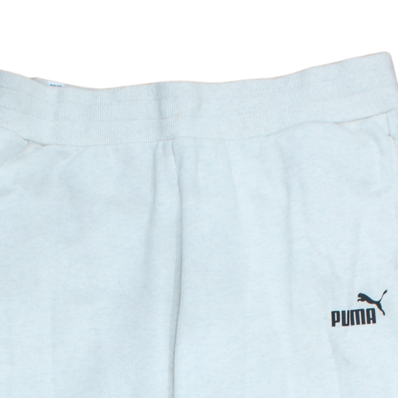 Puma Women’s White Jogger Trousers L Soft Fleece Comfort Fit