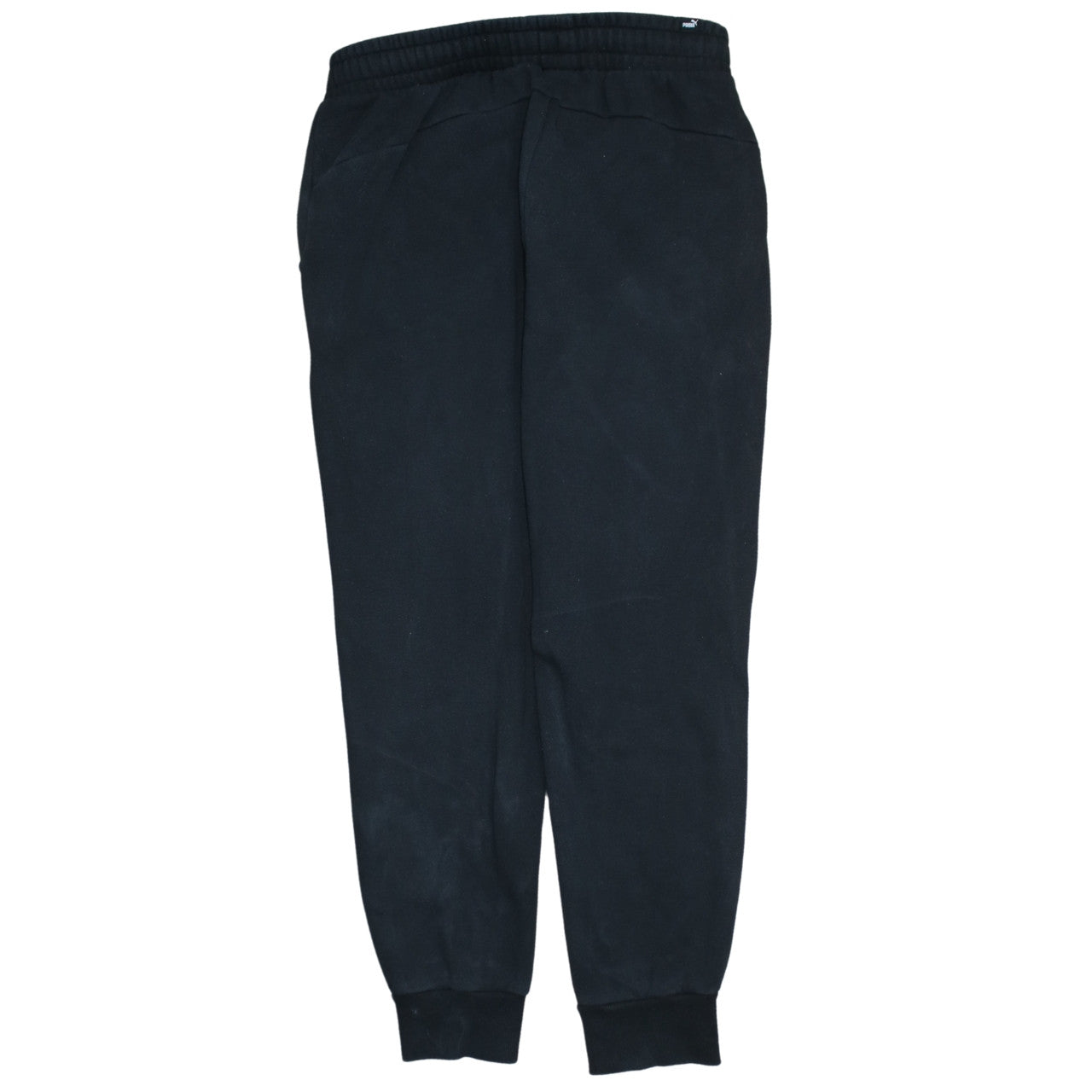 Puma Men's Black Joggers Regular Fit Fleece Trousers M