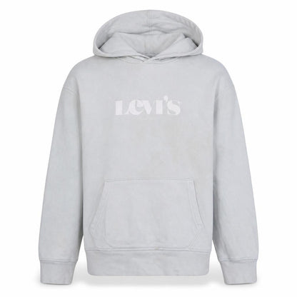 Levi's Mens Grey XS Pullover Hoodie with Logo Front Pocket
