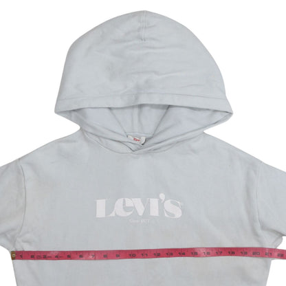 Levi's Mens Grey XS Pullover Hoodie with Logo Front Pocket