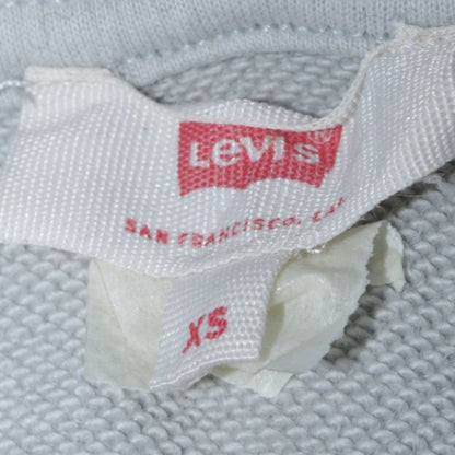 Levi's Mens Grey XS Pullover Hoodie with Logo Front Pocket