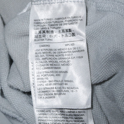 Levi's Mens Grey XS Pullover Hoodie with Logo Front Pocket