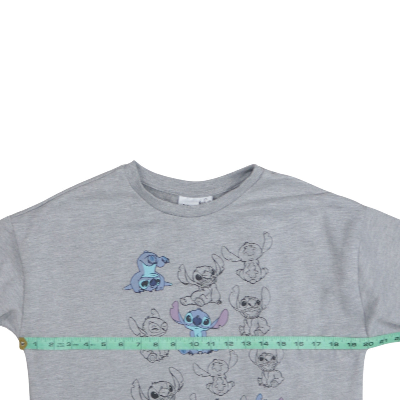 Disney Primark Women's Grey Stitch Sweatshirt XS Crew Neck Pullover