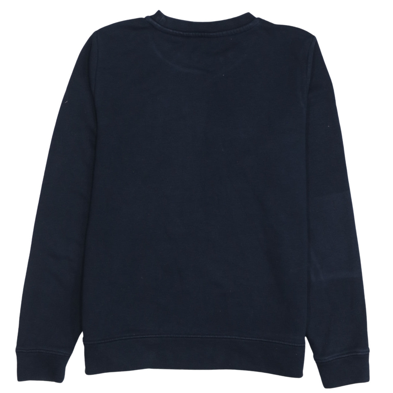 Tommy Hilfiger Womens Navy XS Sequin Logo Pullover Sweatshirt