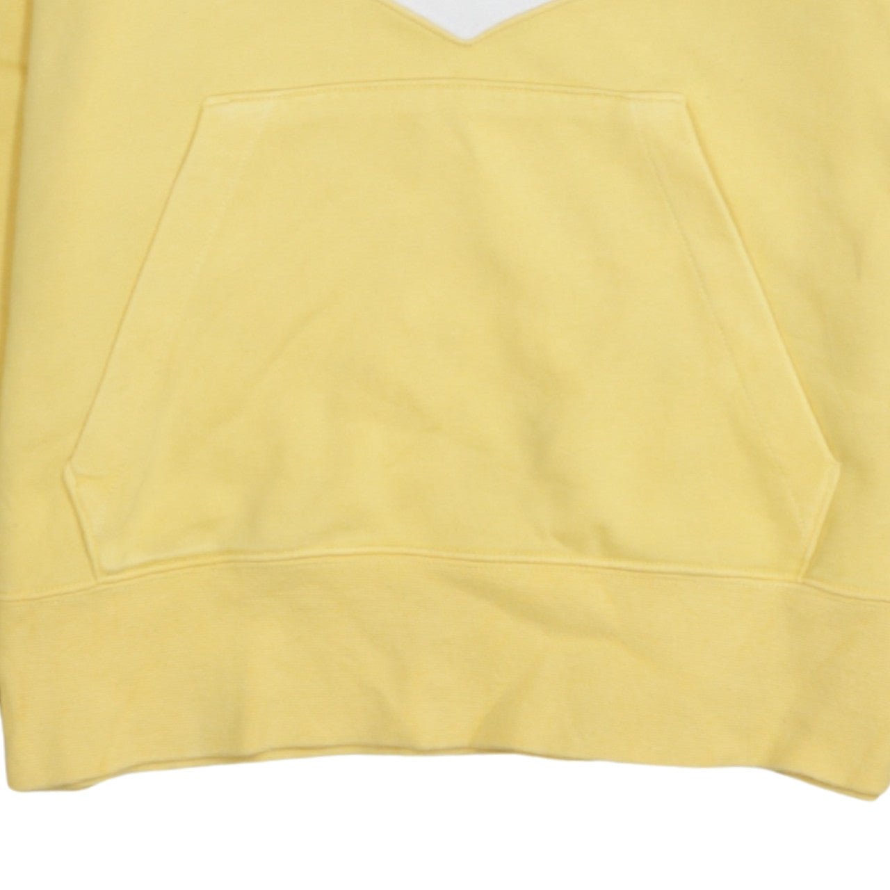 Nike Women's Yellow & White Pullover Hoodie Size S