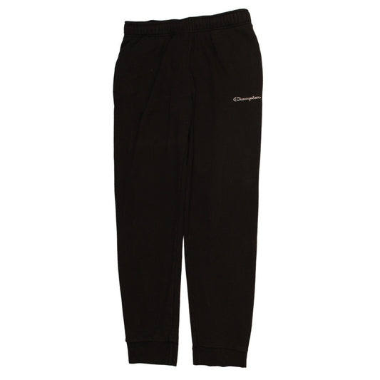 Champion Men's Black Fleece Sweatpants Medium Comfortable Fit