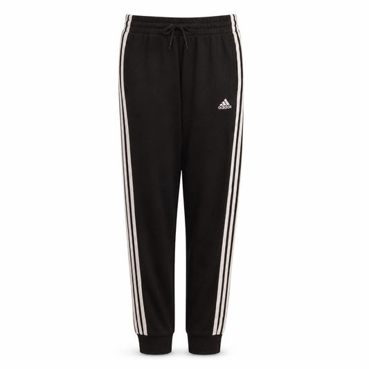 Adidas Womens Black XS Jogger Trousers with Stripes