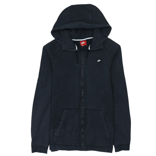 Nike Men's Black Full Zip Fleece Hoodie Size S Regular Fit