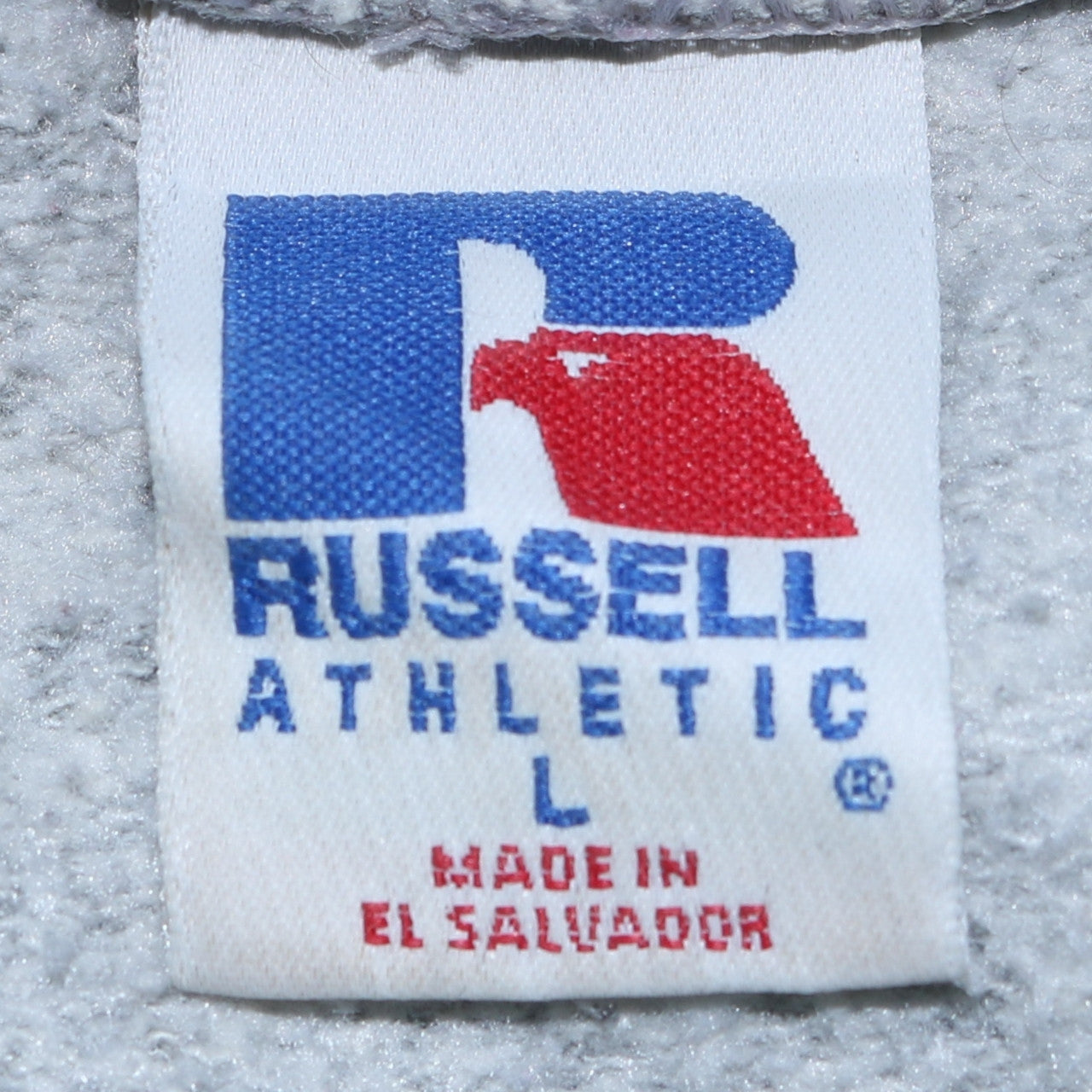 Russell Athletic Men’s Grey Liberty Football Pullover Hoodie L