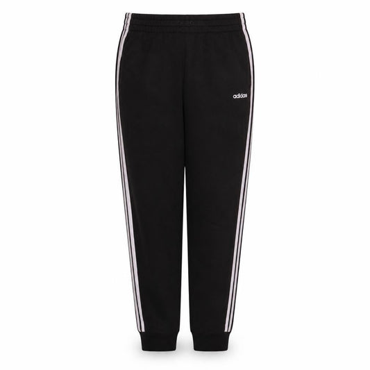 Adidas Womens Black 12-14 Jogger Sweatpants Elastic Waist