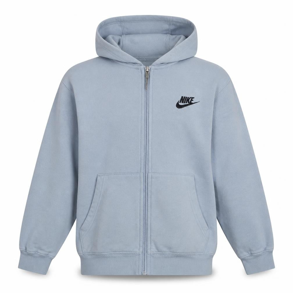 Nike Boys Grey Full Zip Fleece Hoodie XL