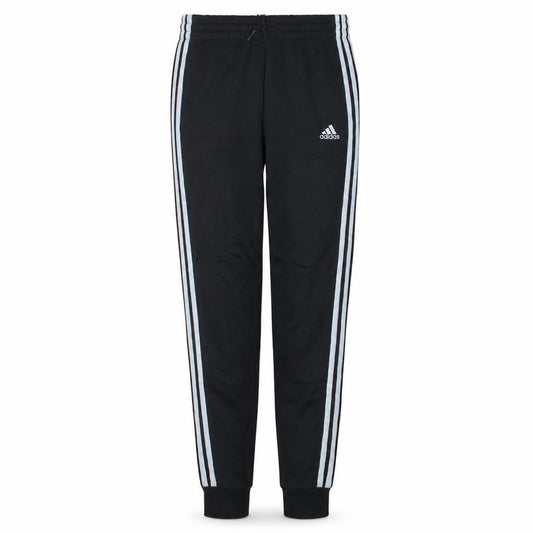 adidas Womens Black XS Jogger Trousers with Three Stripes