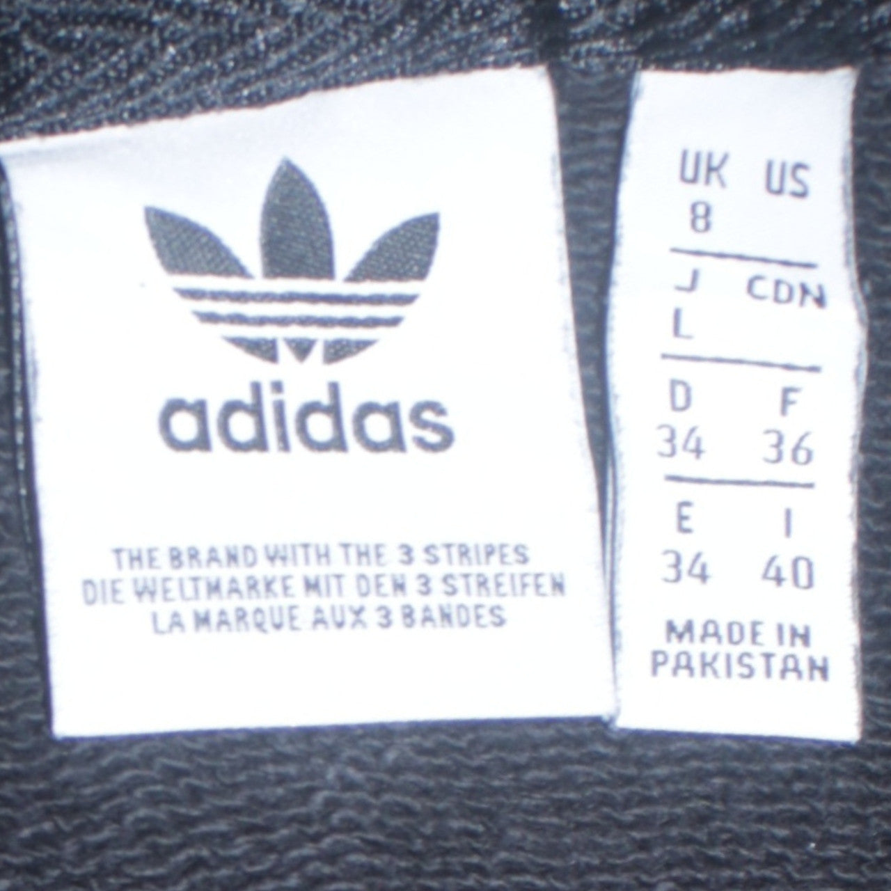 Adidas Womens Black Hoodie Size 8 Cropped Pullover Hooded Sweatshirt