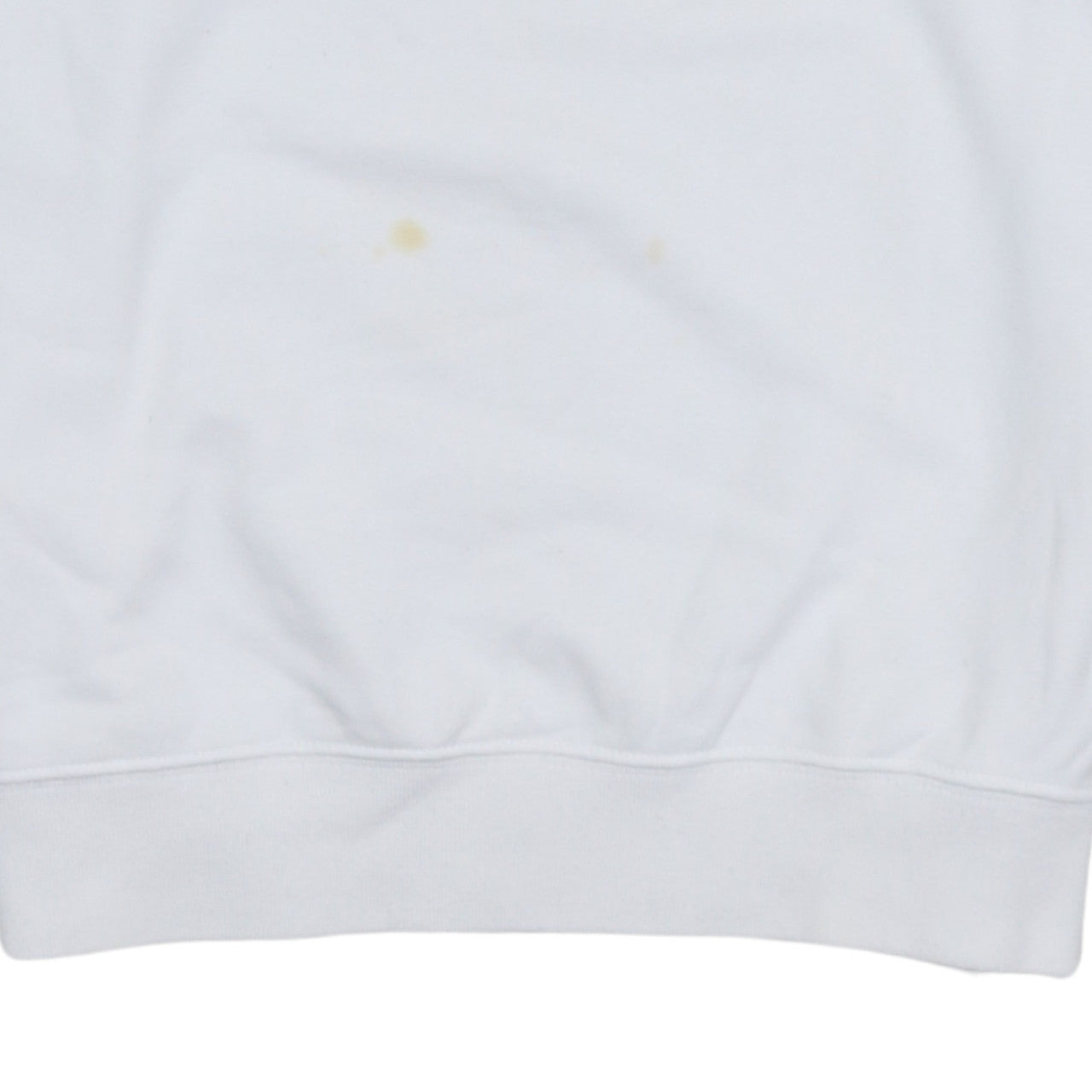 Champion Men's White Medium Crew Neck Logo Sweatshirt