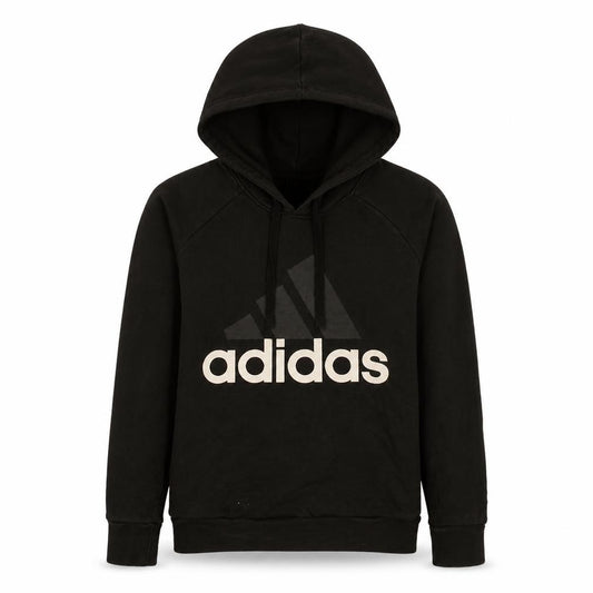Adidas Womens Black Small Pullover Hoodie Sweatshirt