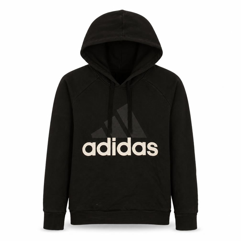 Adidas Womens Black Small Pullover Hoodie Sweatshirt
