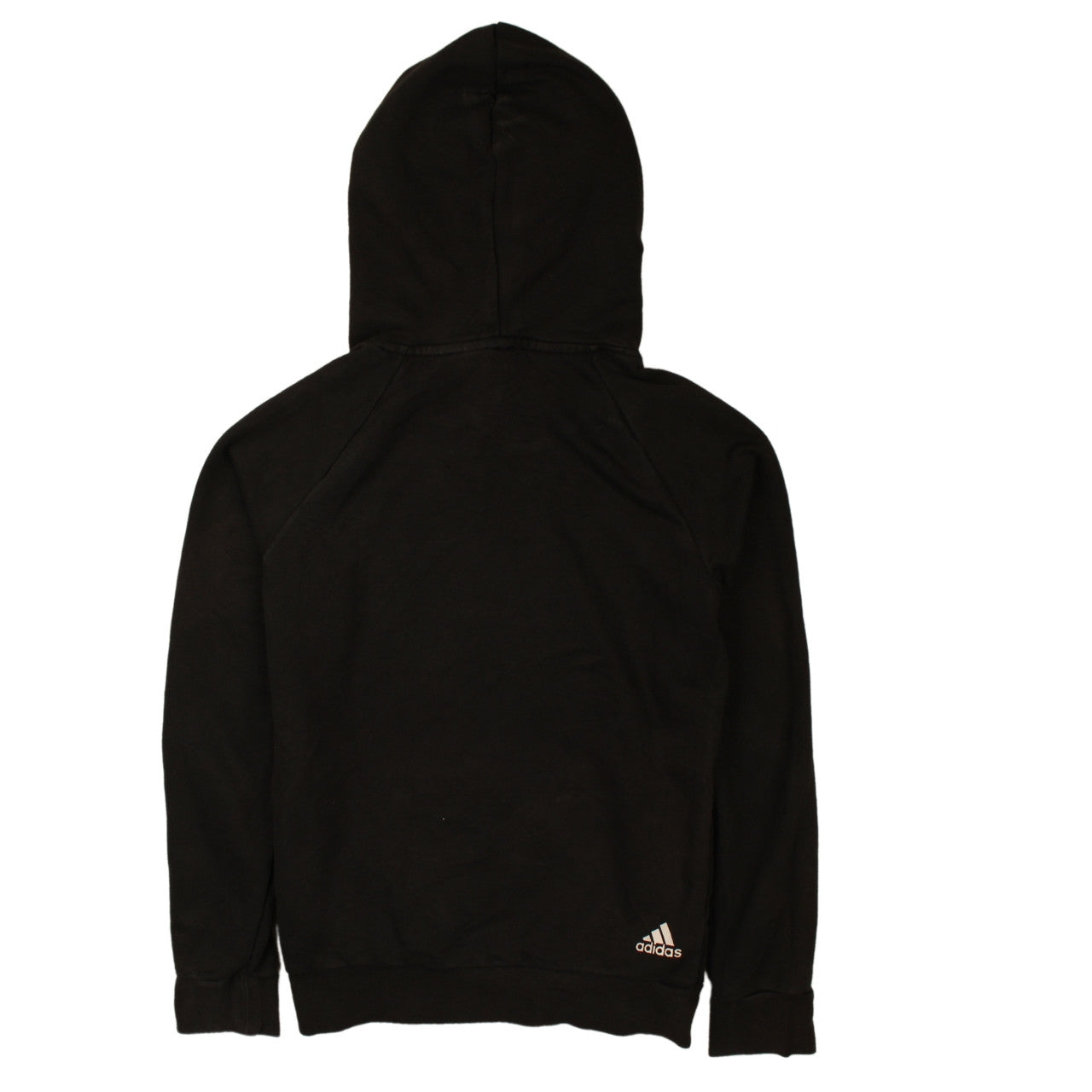 Adidas Womens Black Small Pullover Hoodie Sweatshirt