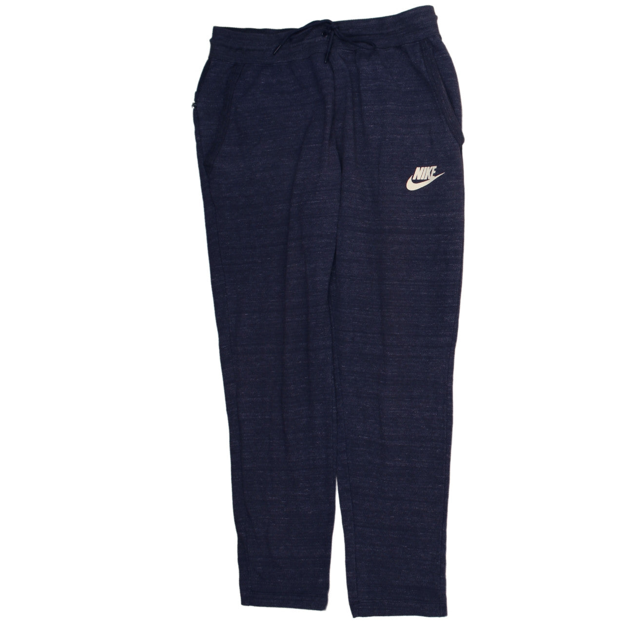 Nike Men's Blue Jogger Trousers L Regular Fit Cotton Blend