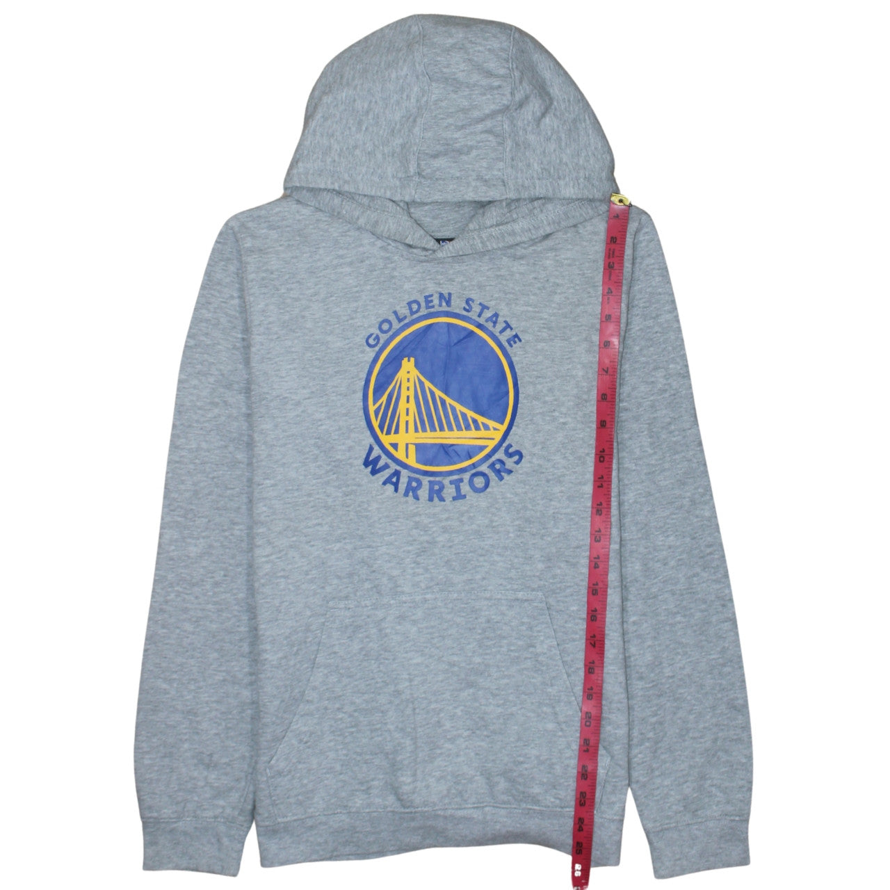 NBA Youth Boys Grey Golden State Warriors Pullover Hoodie Sweatshirt XL 18/20
