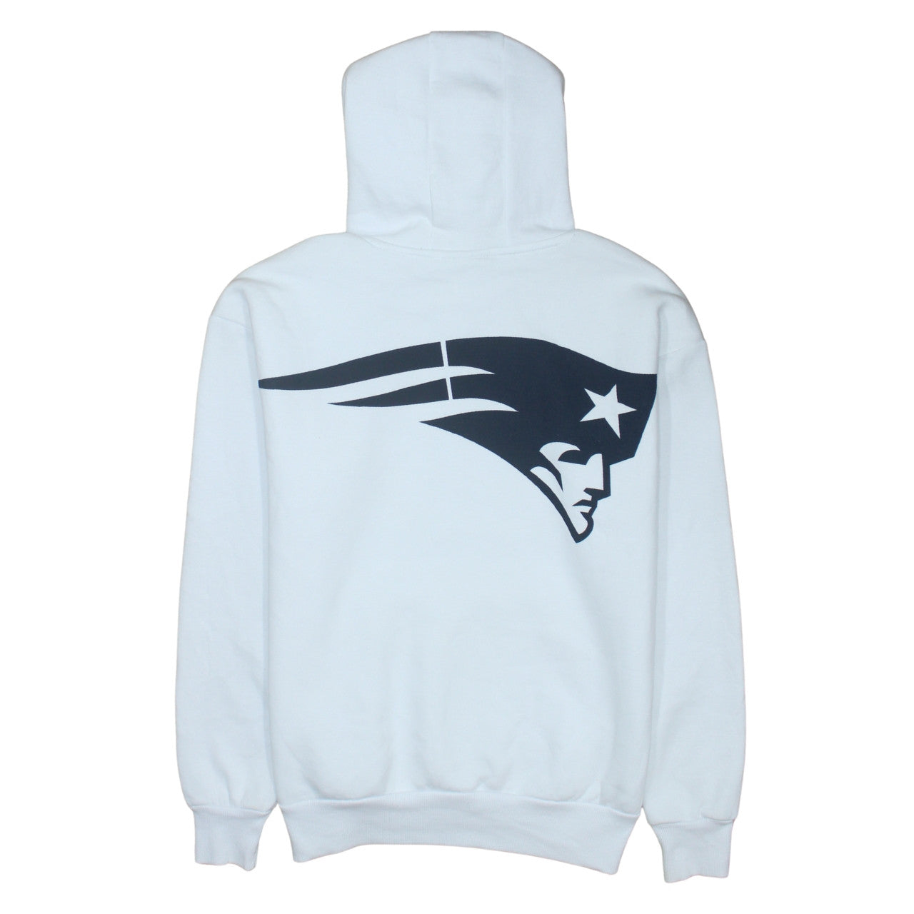 Primark Men’s White NFL Patriots Pullover Hoodie Size M