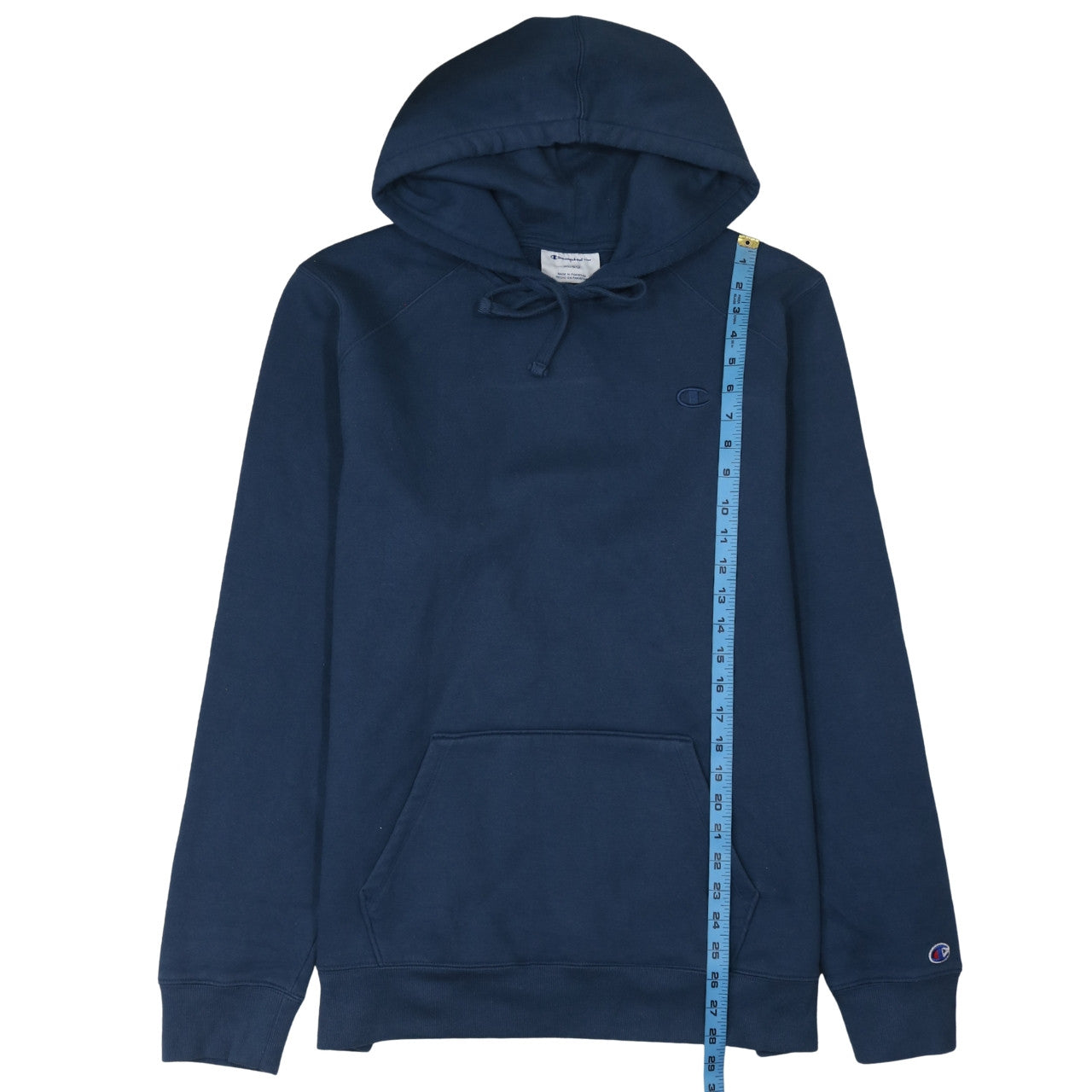 Champion Men's Blue Pullover Hoodie XL Fleece Sweatshirt