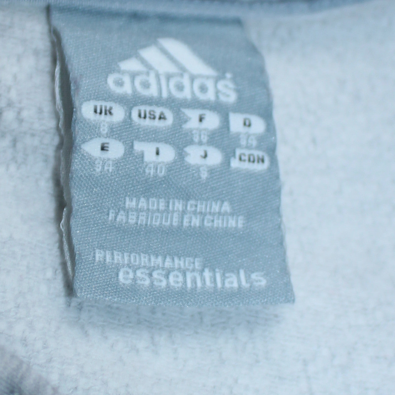 Adidas Women Grey Hoodie Size 8 Pullover Hooded Sweatshirt