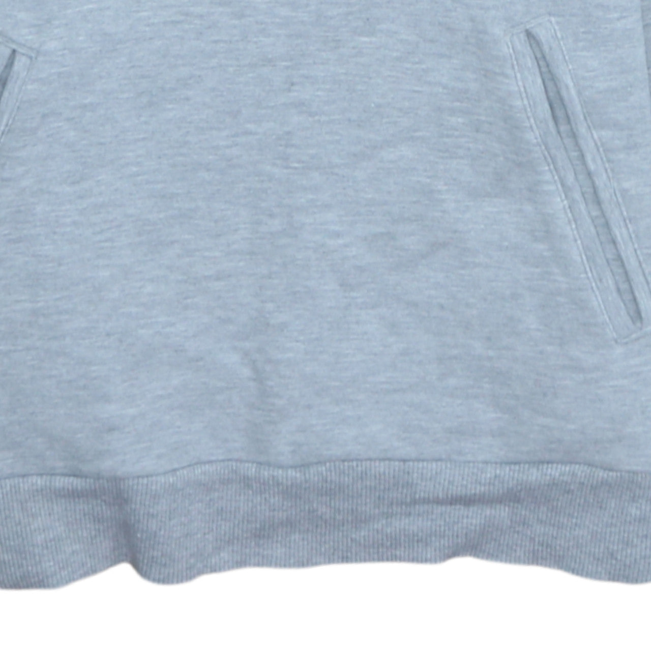 Adidas Women Grey Hoodie Size 8 Pullover Hooded Sweatshirt