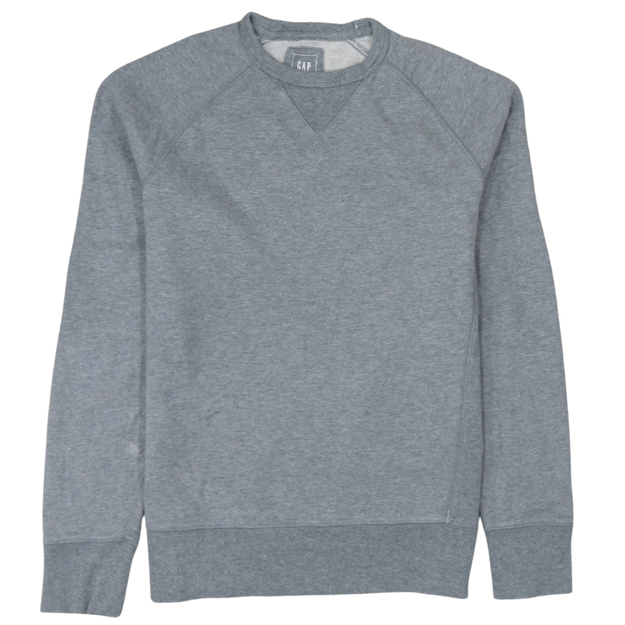 GAP Men's Grey Crew Neck Pullover Sweatshirt Size S