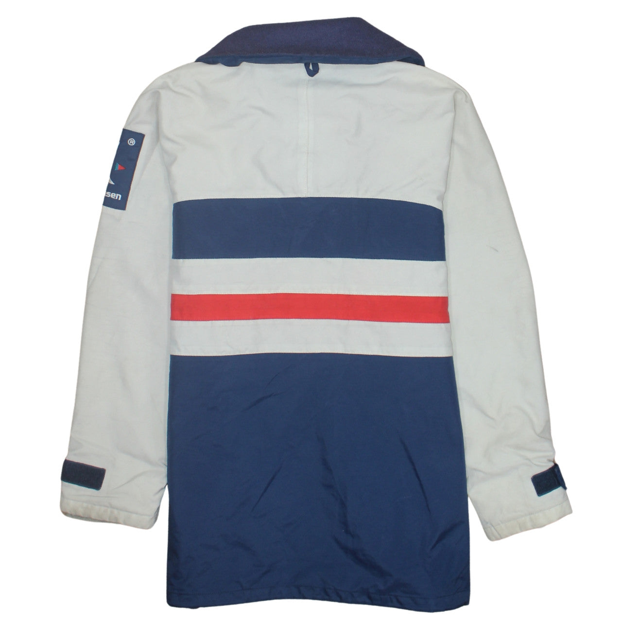 Helly Hansen Men's Blue Red Nautical Windbreaker Jacket M