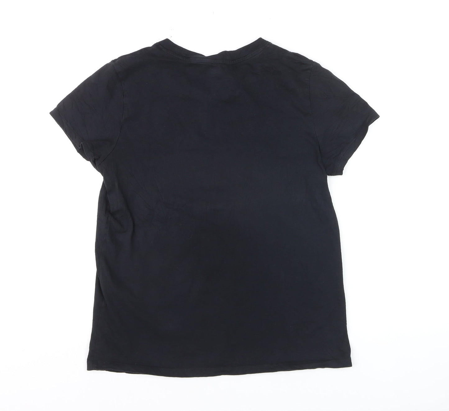 Levi's Men's Black Cotton Crew Neck Short Sleeve T-Shirt Size S