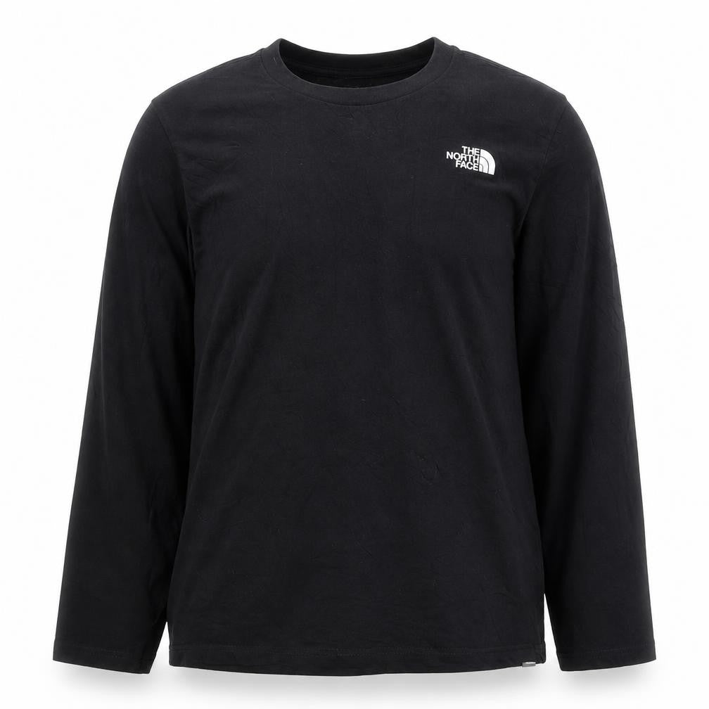The North Face Men's Black Long Sleeve Cotton Top Size M