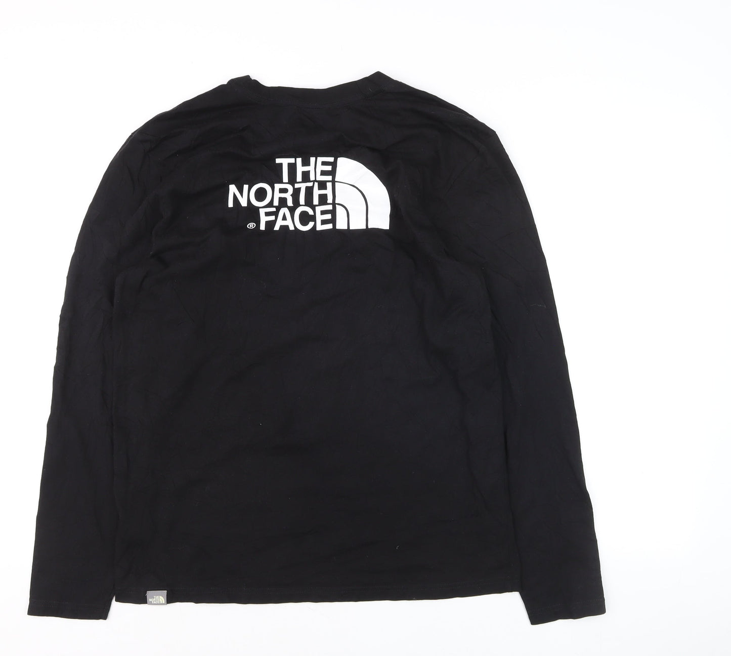 The North Face Men's Black Long Sleeve Cotton Top Size M