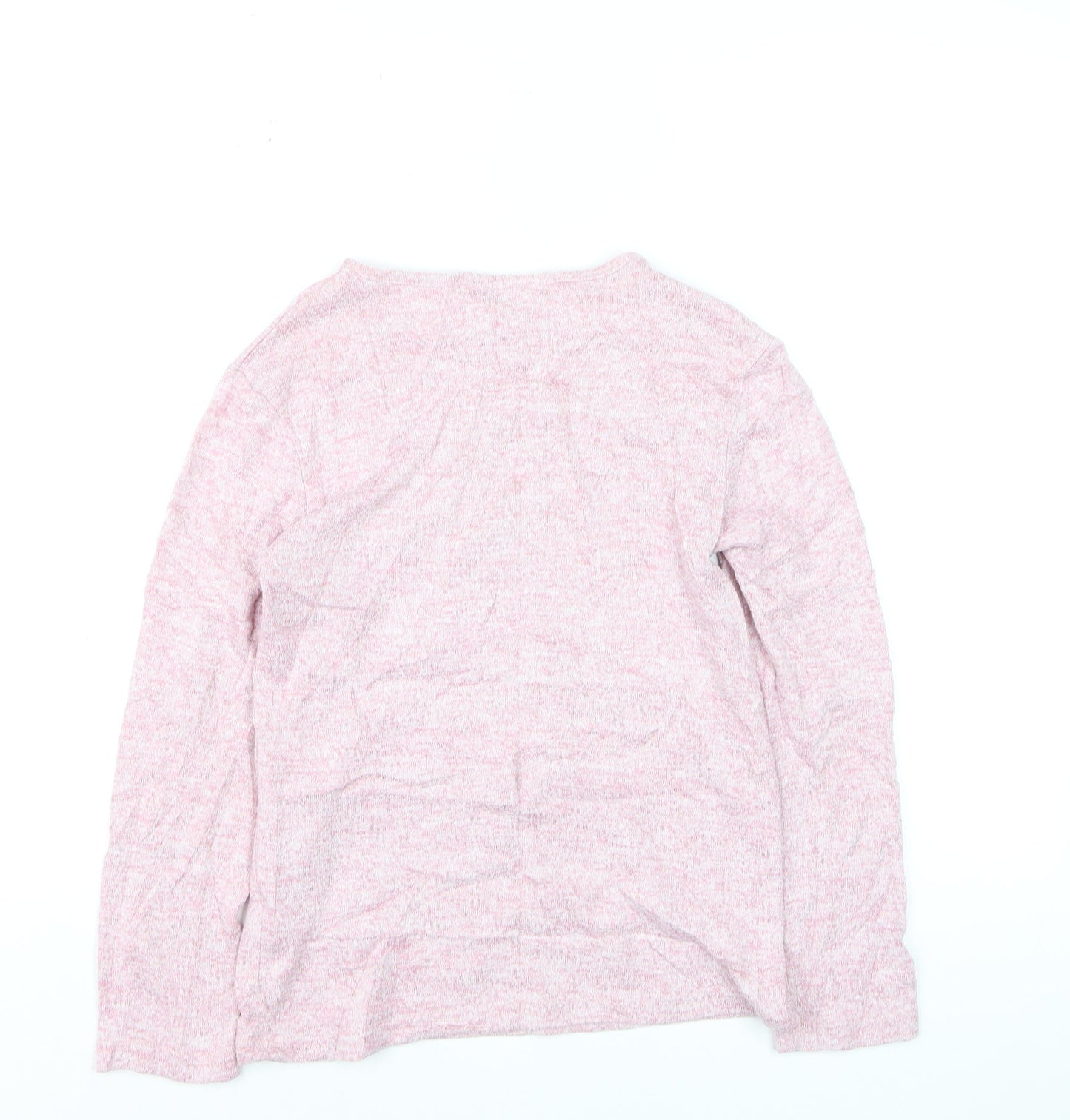 Primark Girls Pink Unicorn Pullover Jumper Long Sleeve 9-10 Years