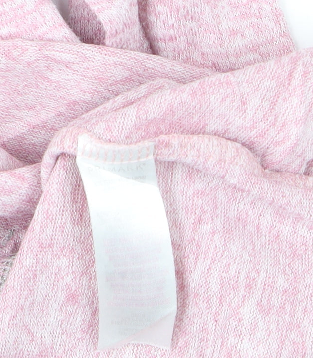 Primark Girls Pink Unicorn Pullover Jumper Long Sleeve 9-10 Years