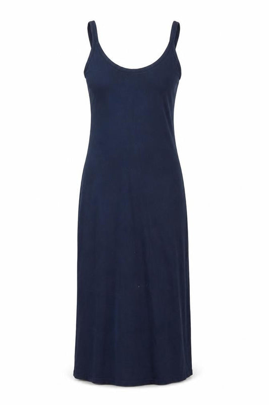 Vero Moda Women's Blue XS Midi Slip Dress Sleeveless Summer