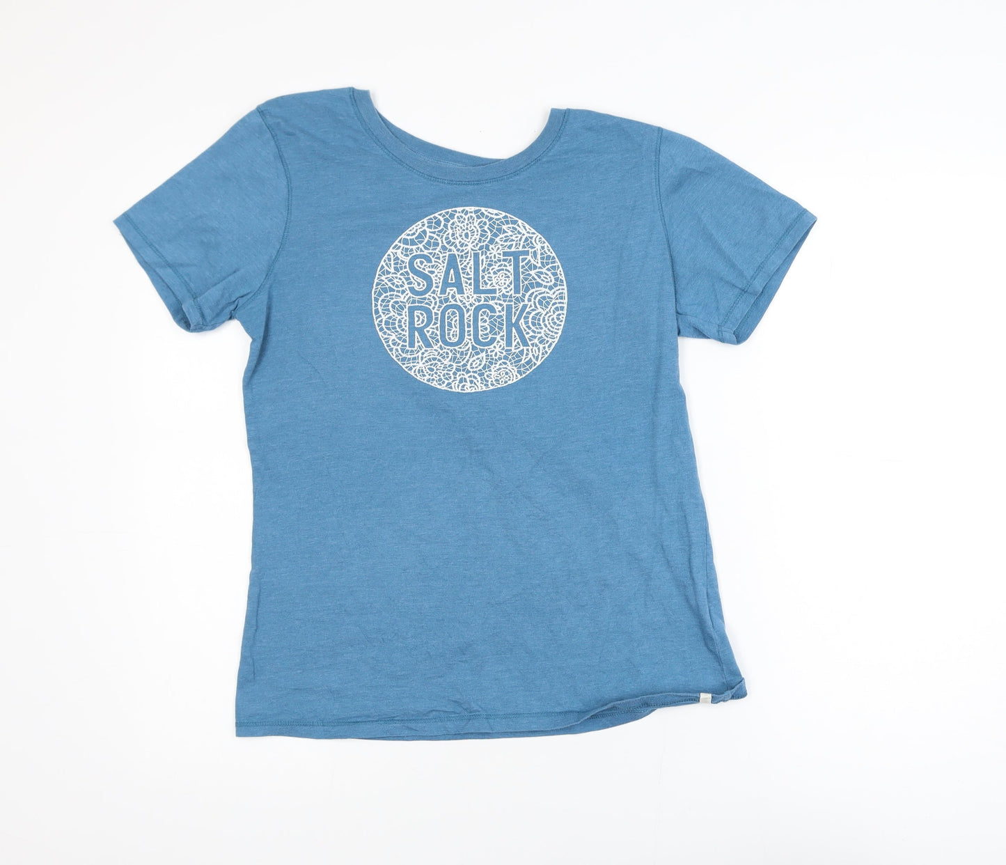 Saltrock Men's Blue Graphic Rock T-Shirt Size S Cotton Blend