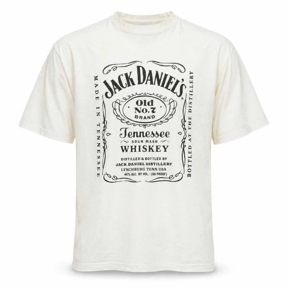 JHK Men's White Jack Daniel's Graphic T-Shirt Size S