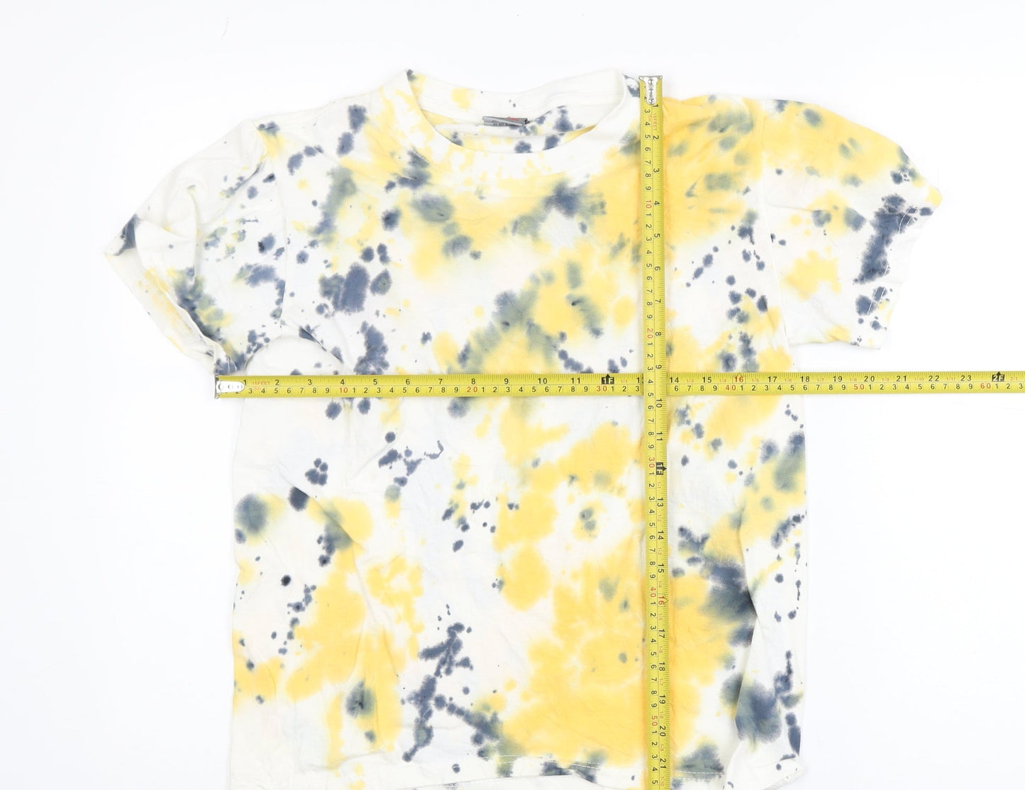 Colosseum Women’s Multicoloured Tie Dye Cotton T-Shirt Size L
