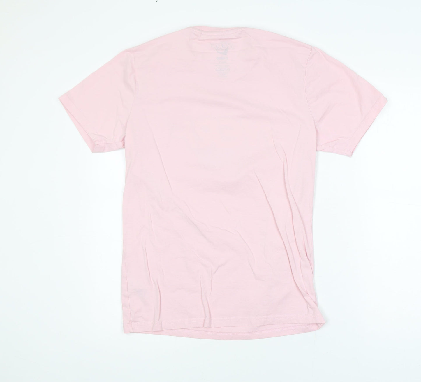 DIFUZED Nerf Pink Women's Small Cotton Crew Neck T-Shirt