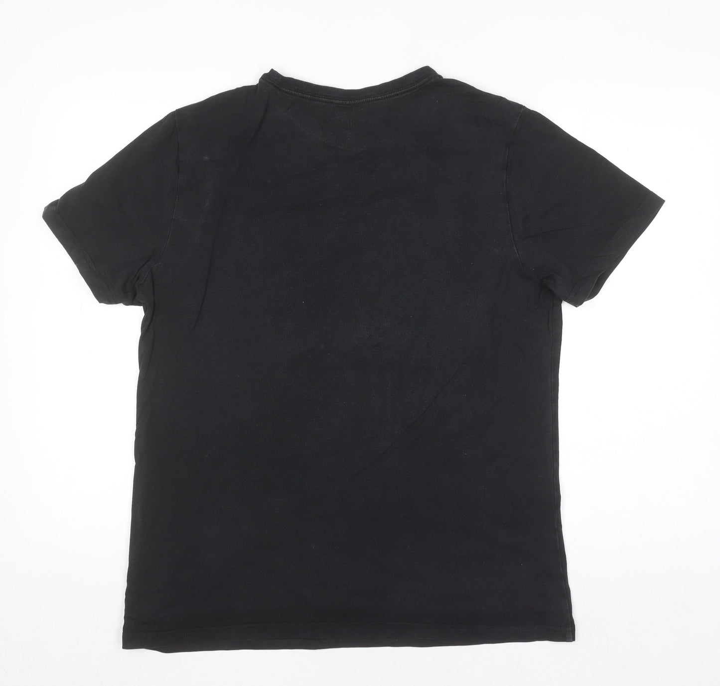 Gorillaz Mens Black Graphic Short Sleeve Cotton T-Shirt M Music Band