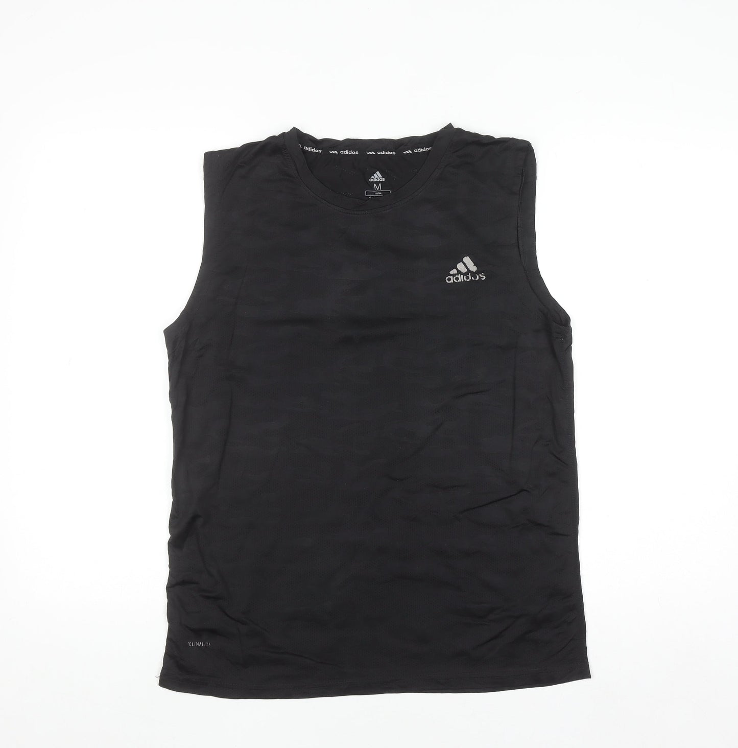 Adidas Men Black Climalite Sleeveless Training Tank Top M